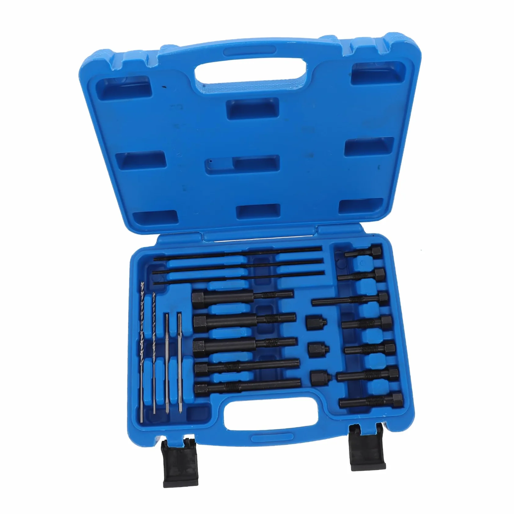 GARVALON Kit Extractor de Bujías Incandescentes Eléctricas, Herramienta de Reparación de Automóviles para Extracción de Electrodos Dañados, Tamaño 22 Mm, Uso Profesional para Taller