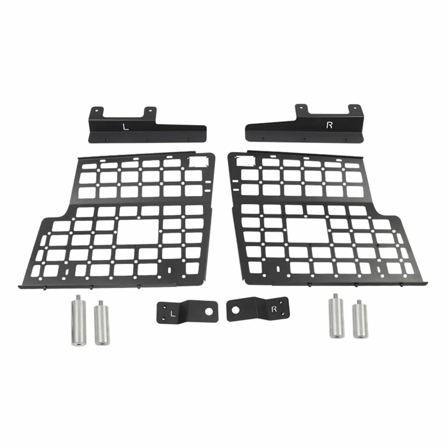 Cubierta Carga Maletero Trasero Estante Cortina Estante para Ventana Lateral Panel Almacenamiento Maletero Trasero para Toyota para Land para Cruiser para Prado LC90 LC95 1996-2002