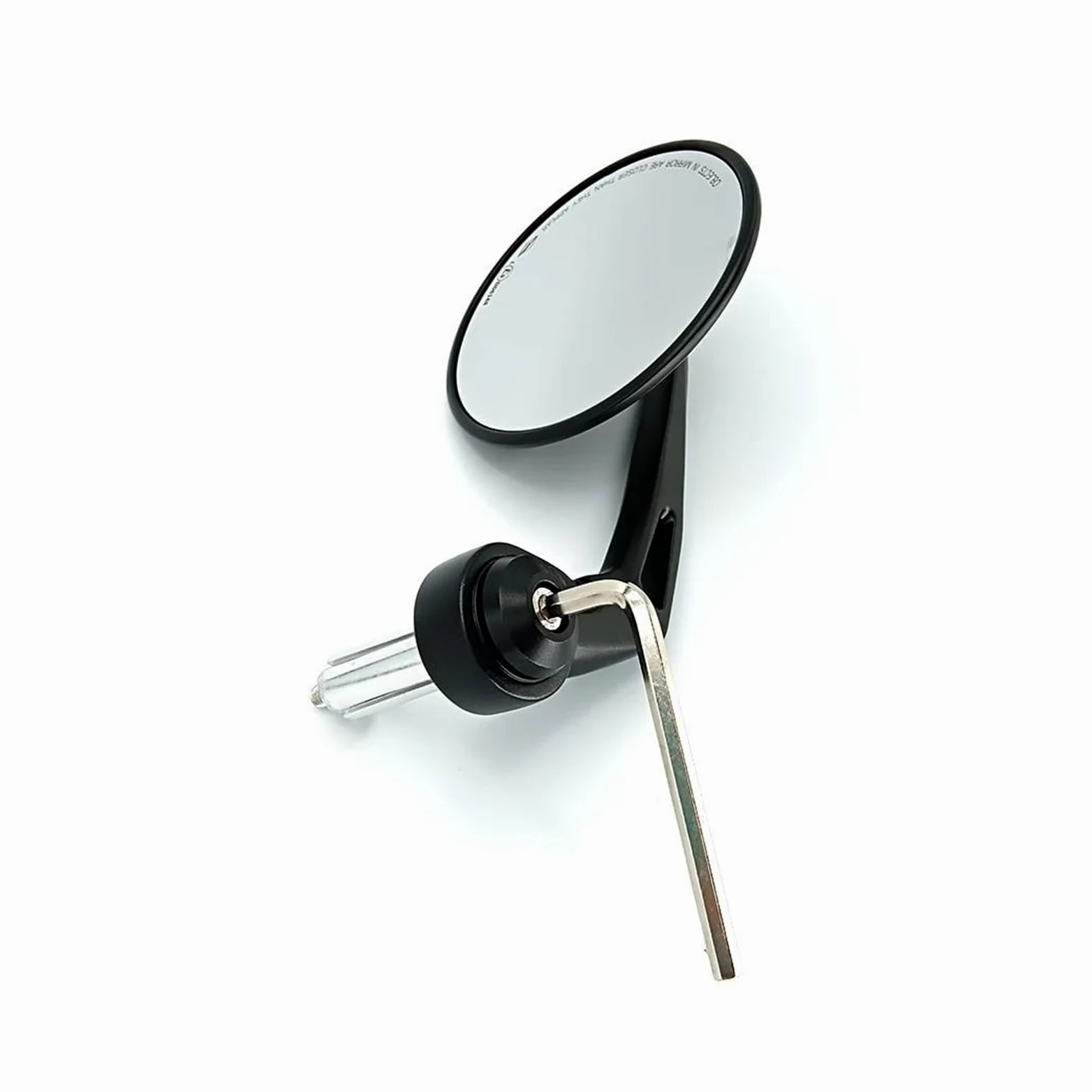 espejos motocicleta Scooter Bar 7/8 "22mm Espejos Retrovisores Motocicleta Extremo Manillar Espejo Accesorios Visión Trasera