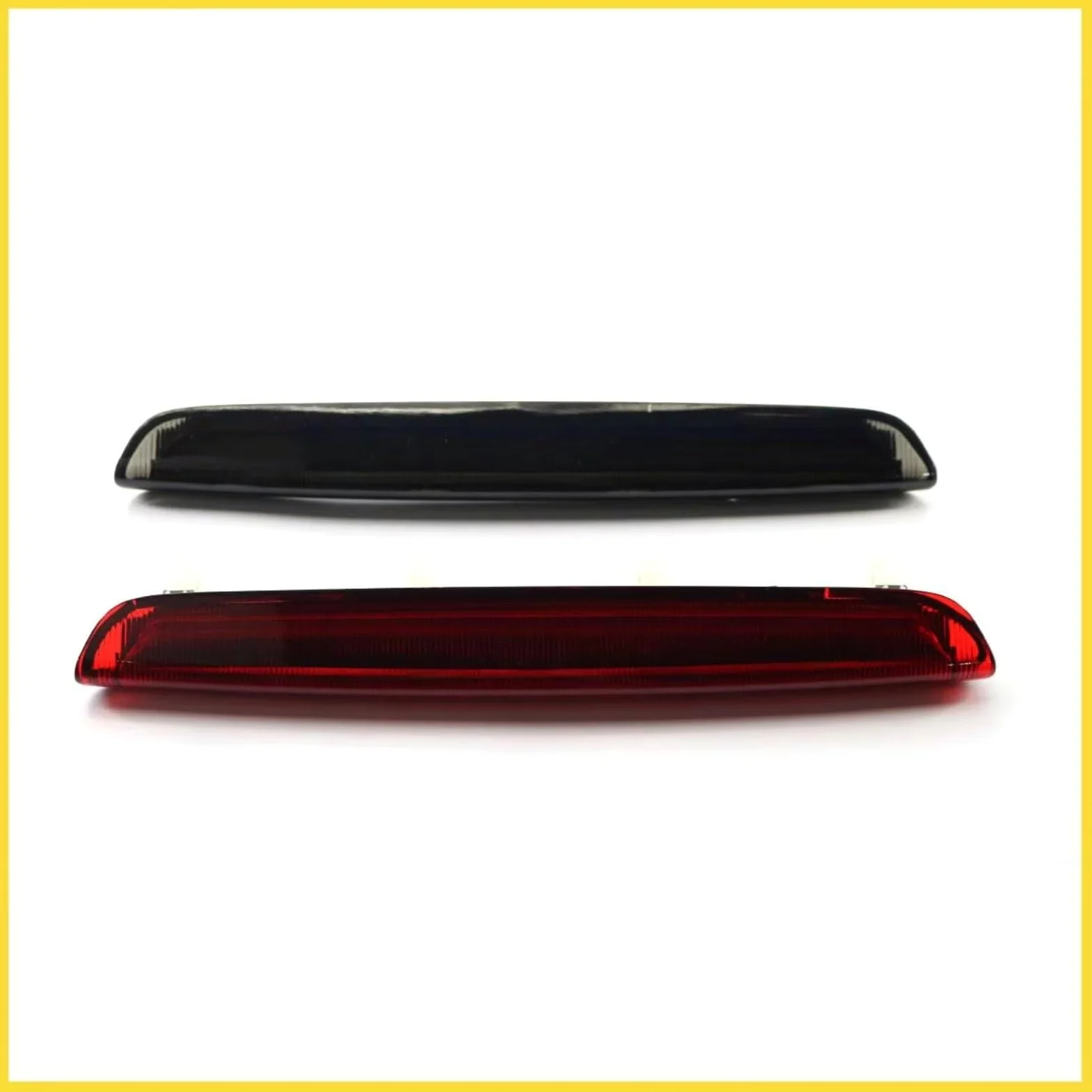 Tercera Luz Stop Compatible Con A3 8P RS3 Para Sportback 2004-2012 Tercera Luz Trasera Freno Lámpara Montaje Para Alto Accesorios Repuesto Coche Color Rojo 8P4945097C(Black)