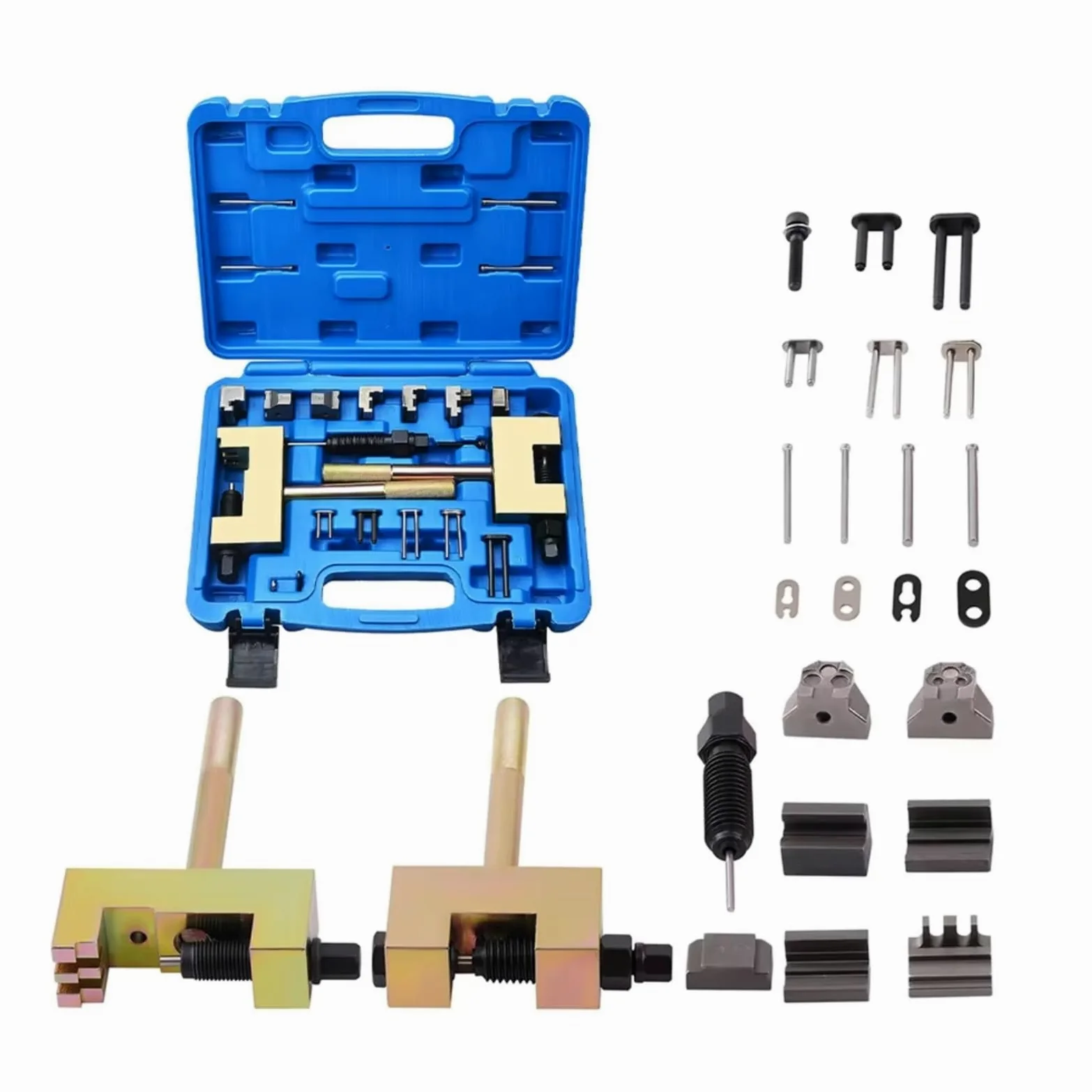 Conjunto De Extracción De Cadena Control Remachado De Cadena De Distribución 602589023300 602589003900 Compatible con Benz para Viano para Vito 2003-2010 Kit Calado Distribucion