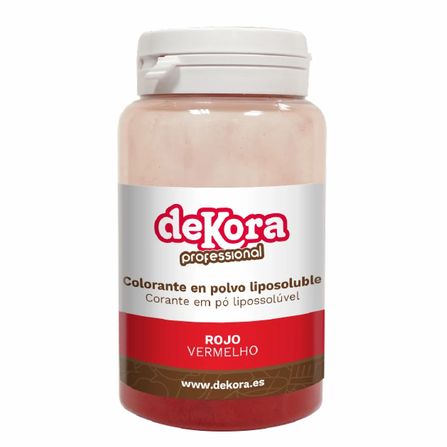 Colorante Alimentario Liposoluble en Polvo Rojo 25 Gramos