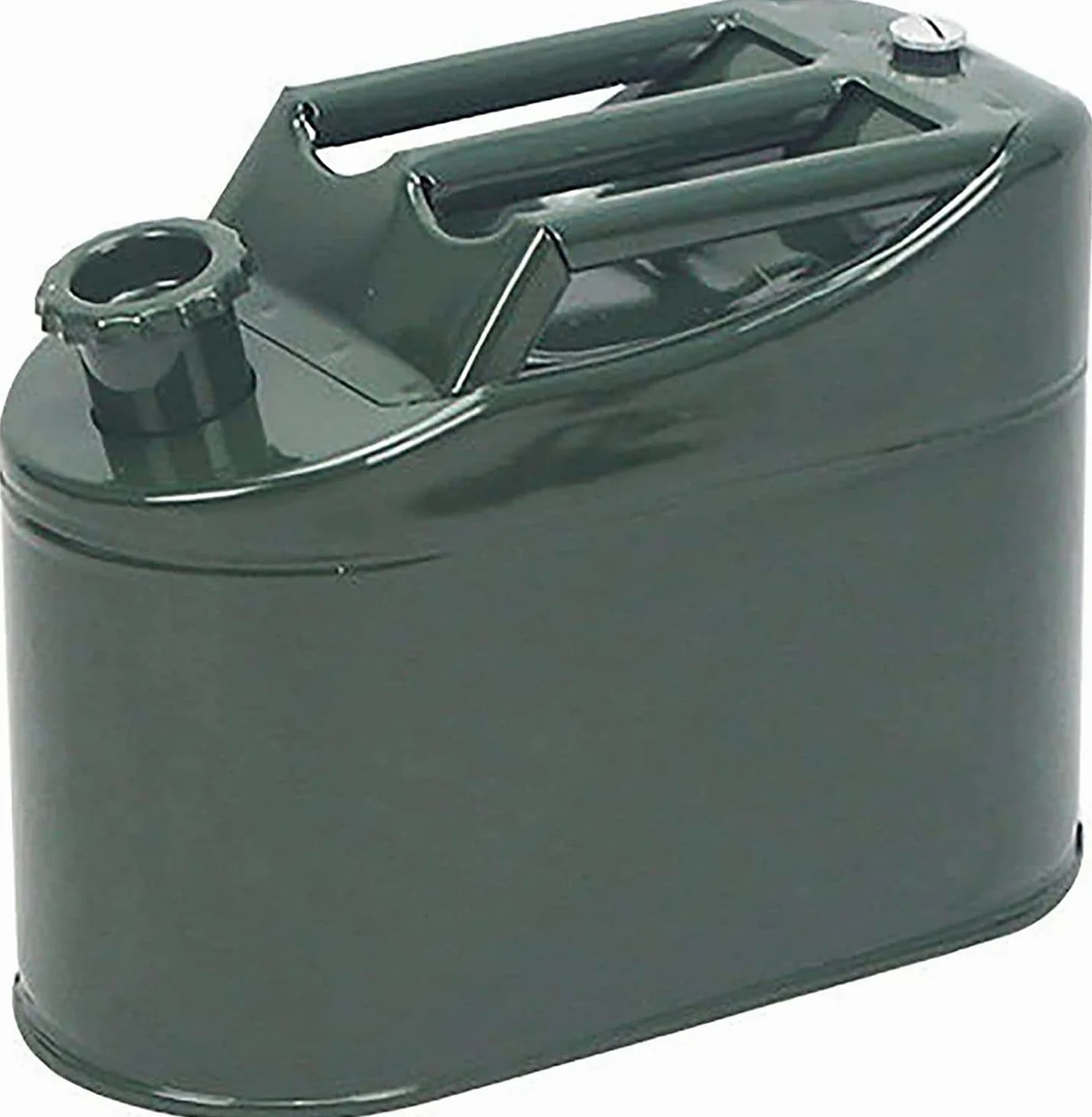 Bidón de Gasolina, diésel, bidón de Combustible metálico portátil para Motocicleta, bidón de Gasolina, depósito de Gasolina, depósito de Repuesto para Coche (tamaño: 15 l)