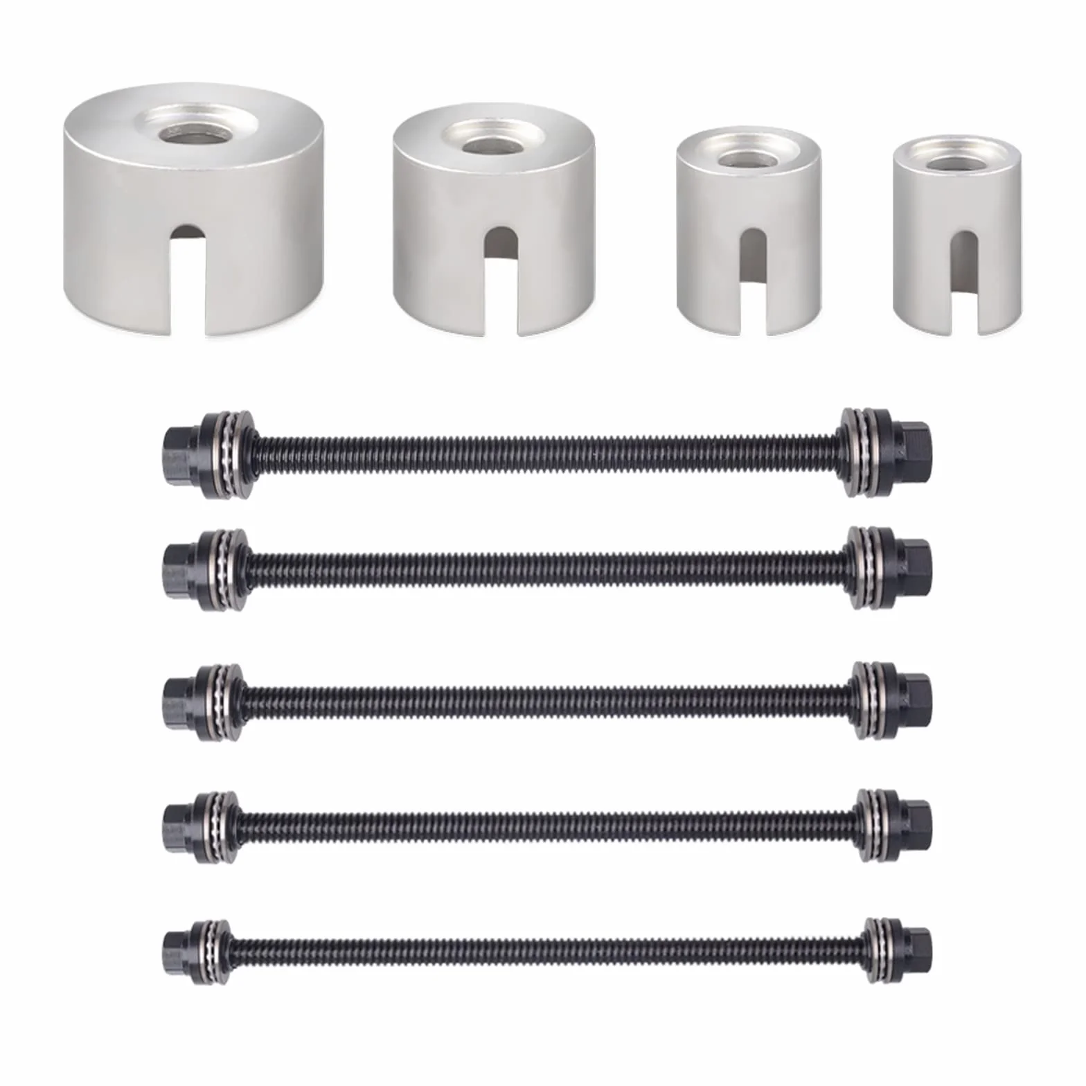 DAYUAN Extractor de cojinetes de Rueda, 27 Unidades, Herramienta de inserción Universal para Quitar cojinetes de cojinete de automóvil, Juego de Herramientas de inserción Press Pull Sleeve Kit