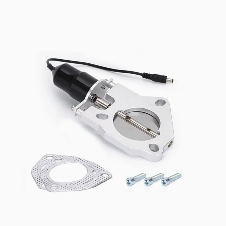 Recambios para automóviles 2,5" tubo en Y de acero inoxidable eléctrico Catback Control corte electrónico para coche(Silver 3.0inch)