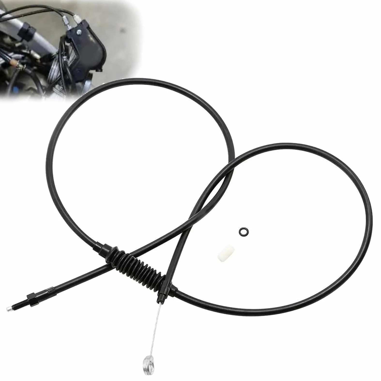 Cable De Embrague Freno 161 Cm, Motocicleta, LW para Harley Low Rider FXDL 2001 2002 2003 2004 2005