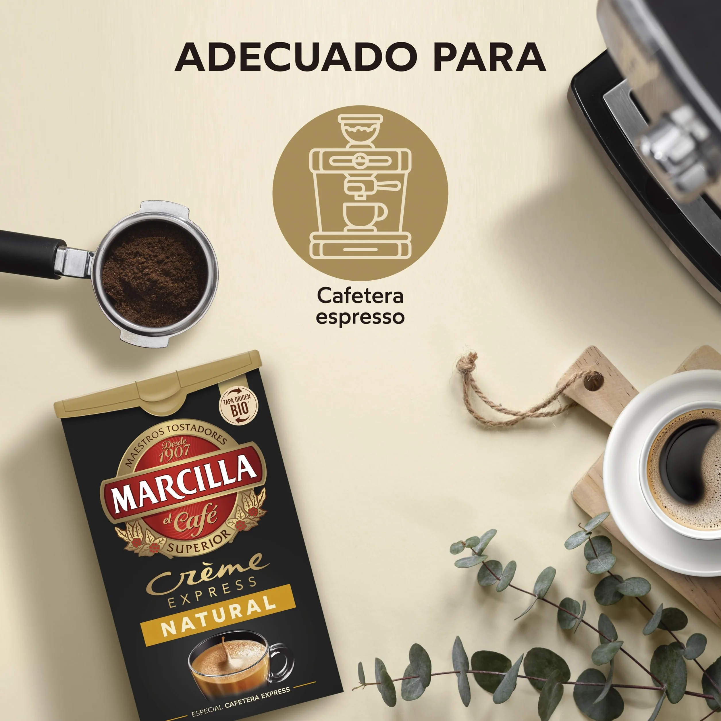 Marcilla Café Molido Crème Express Natural 250g