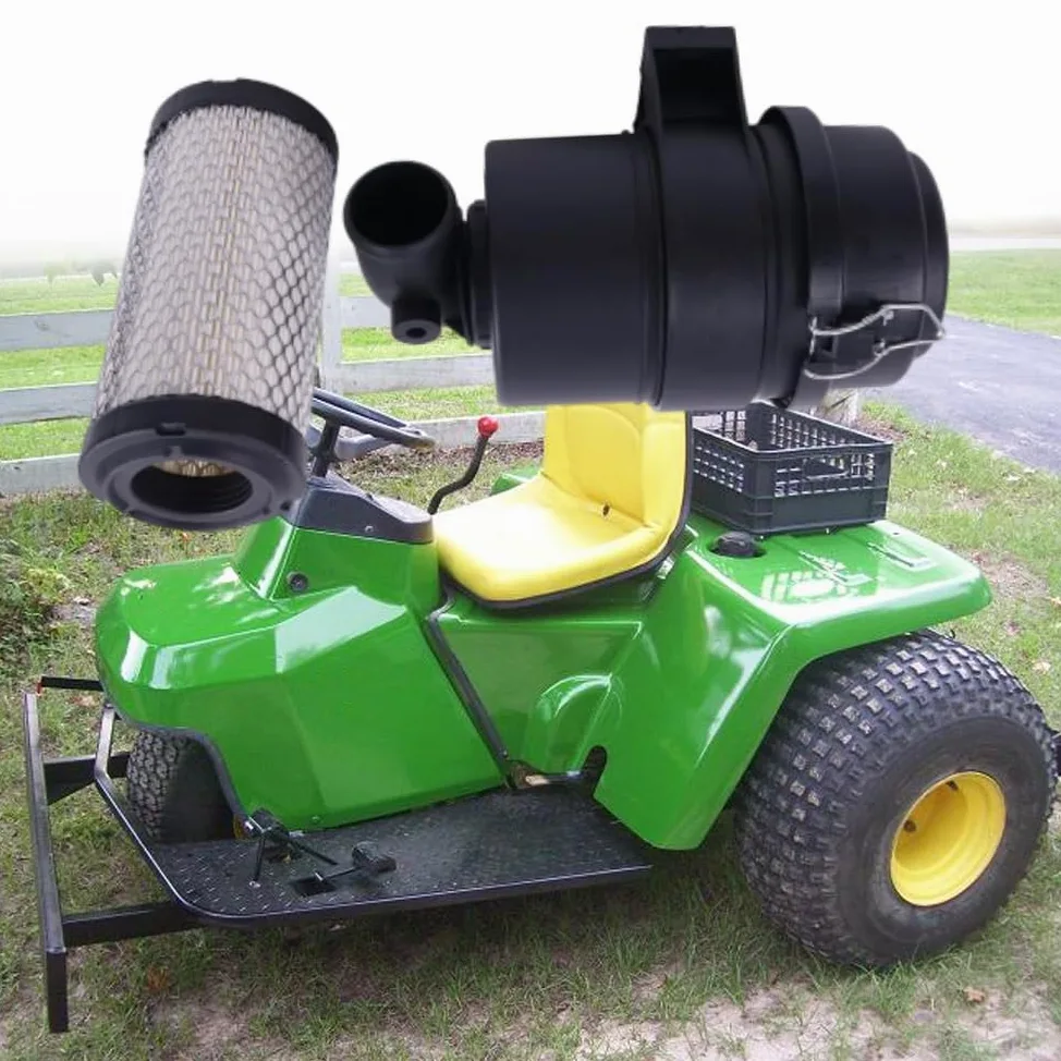 Filtro de aire del motor, filtro primario, compatible con John Deere 1200 1200-, Bobcat 463 Kubota D1005-E, sustituye a G042545, P822686, 2 unidades