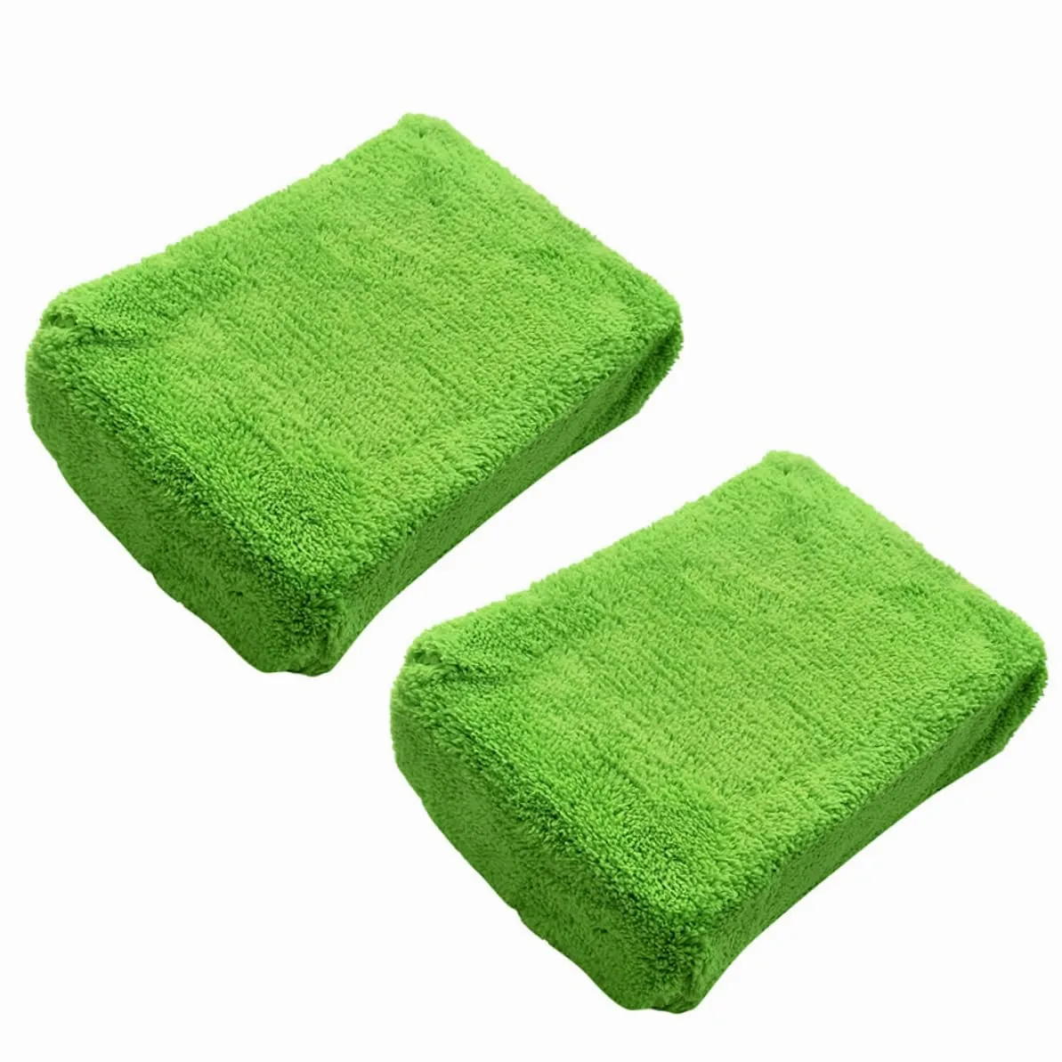 Ciieeo 2 Series Esponja De Limpieza para Esponja Absorbente De Microfibra para Lavado De Automóviles para Superficies Secado Rayones Color Aleatorio Color 2 Piezas*2