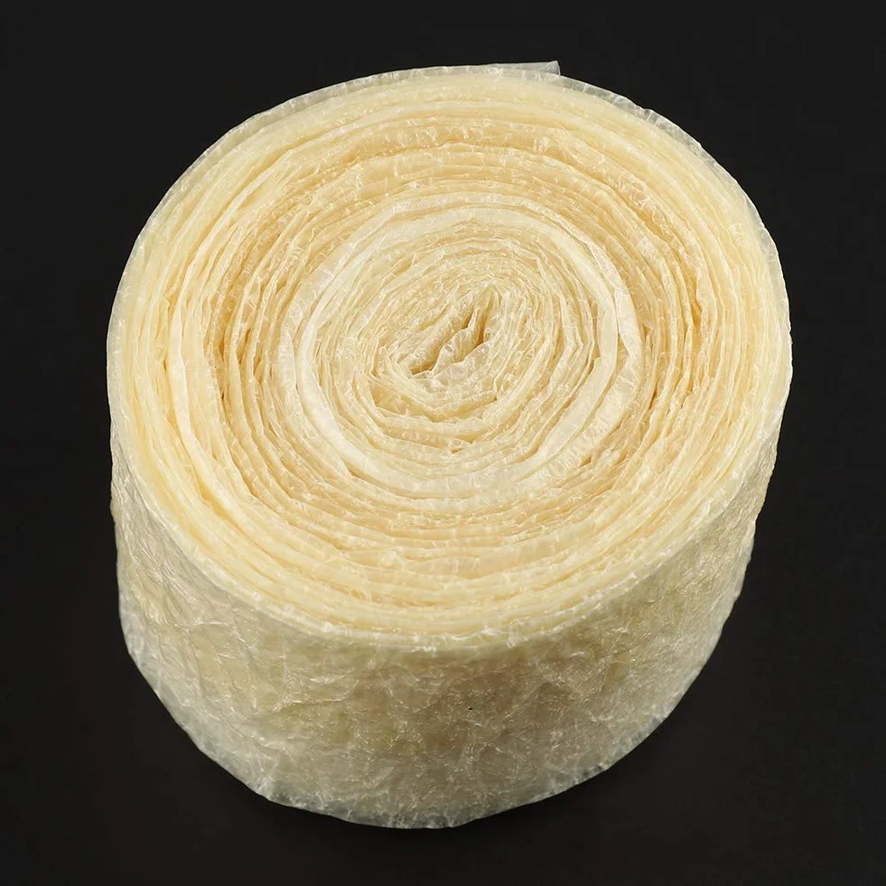 Tripa de Salchicha Comestible de 2 Capas para Salchichas Caseras, 8m