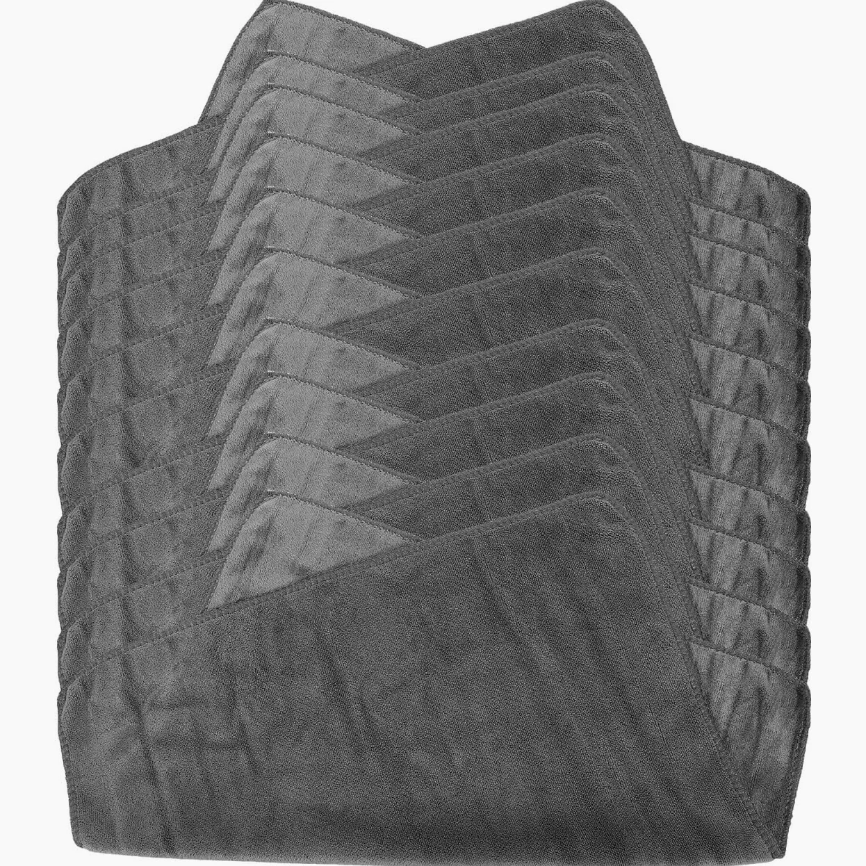COHEALI 12piezas Toallas de Microfibra para Coche Unidades Ultraabsorbentes y Reutilizables Grises para Lavado y Secado Exterior Interior
