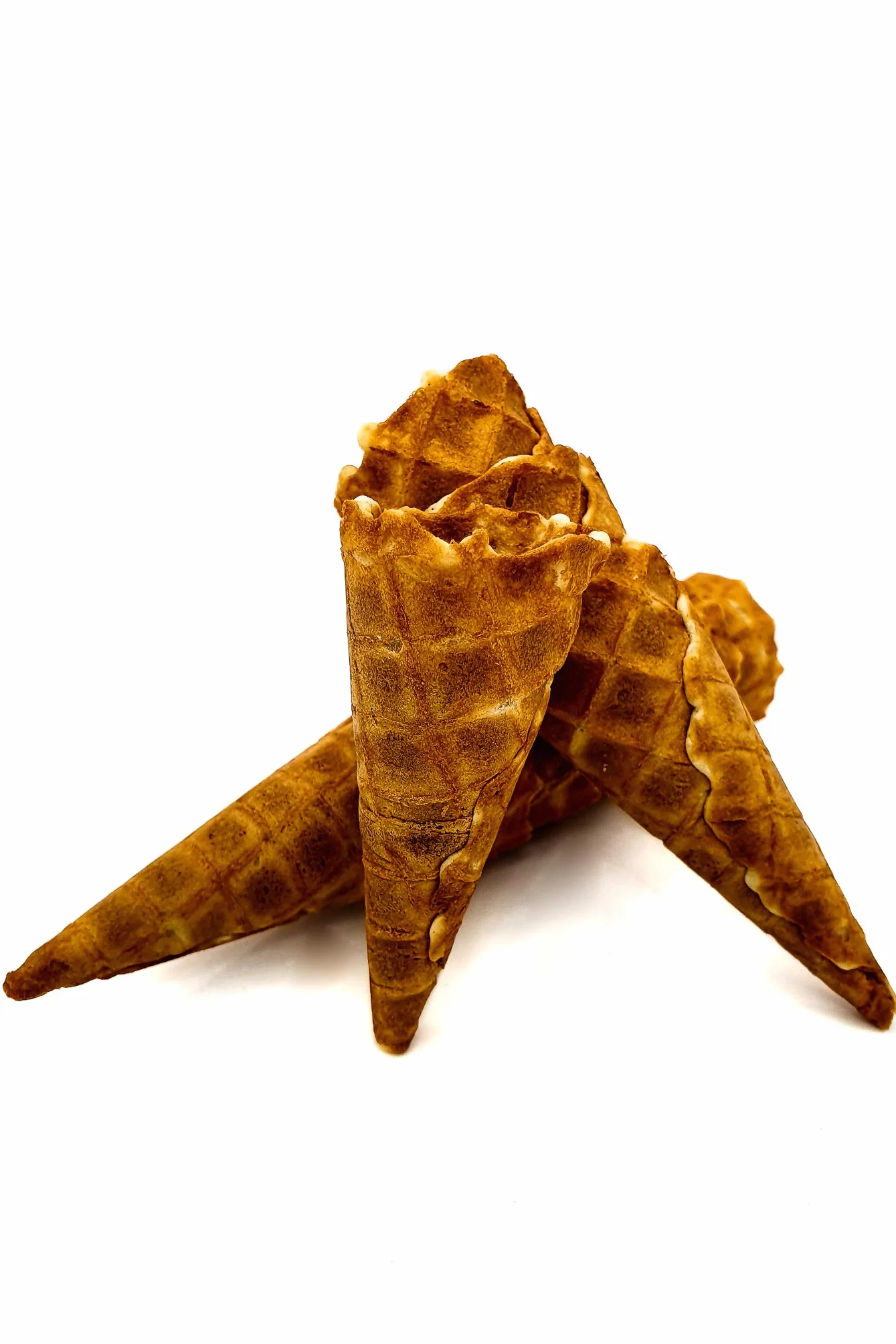 Cucuruchos de helado Cuernecito chiquito sin borde 77xØ31mm 48 piezas
