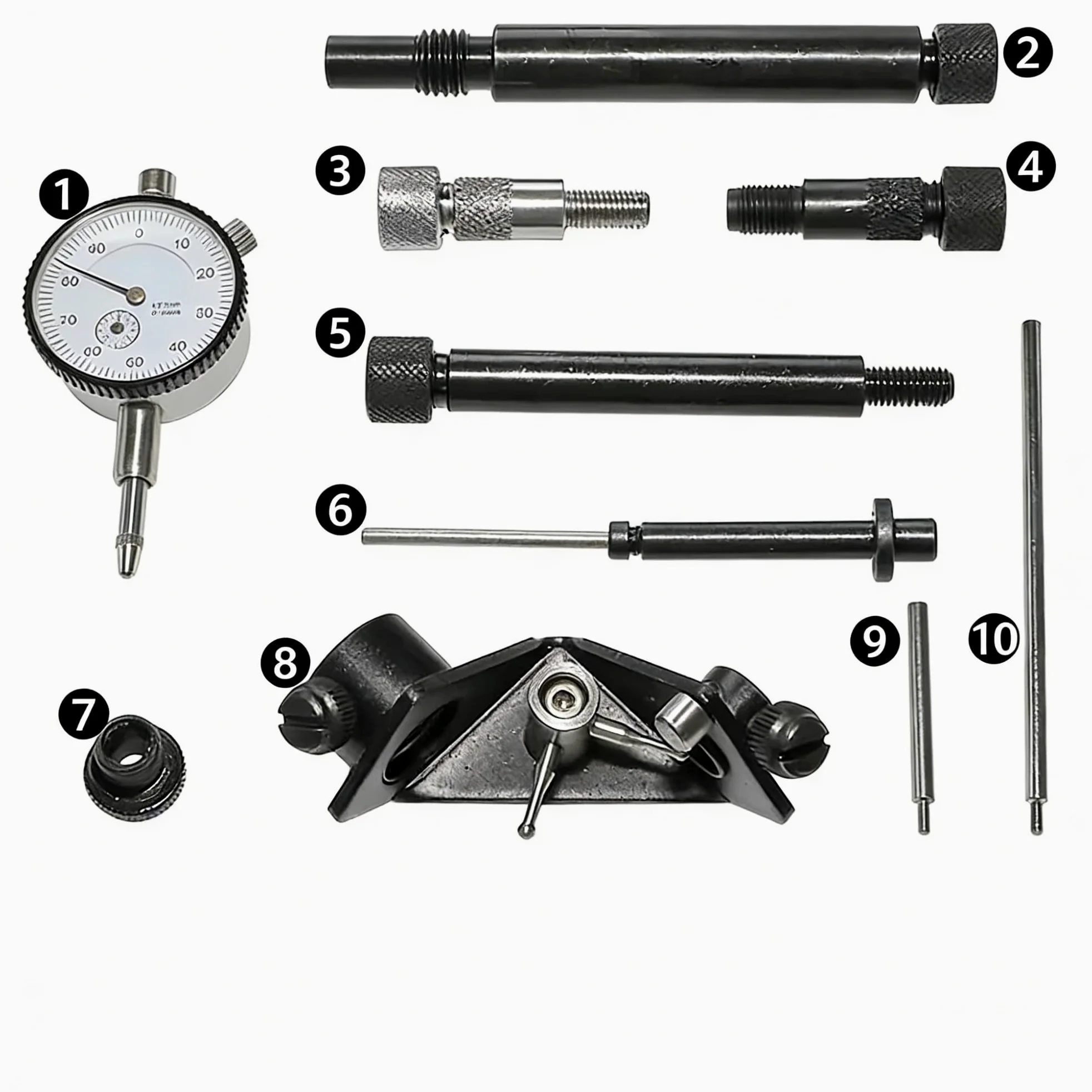 Kit de Calado de Distribución Juego De Herramientas Indicador Sincronización Inyección Diésel Compatible Con Alfa Para Romeo Para Giulia Motor Diésel De 2,2 L Años 2015 2016 2017 2018 2019