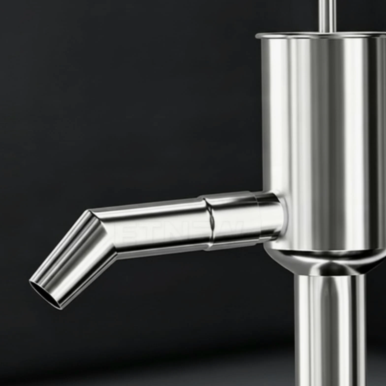 predolo Extractor Aceite Acero Inoxidable Salida Lateral Extractor Aceite Manual Acabado Plateado Herramienta Industrial para Barriles, Bidones, 120cm, Bomba De Aceite De Tubo Recto Grande