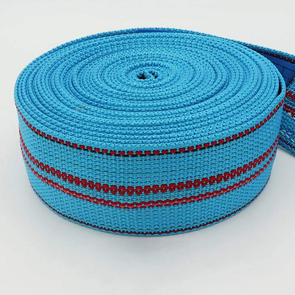 Tensor de la correa de la cuerda de unión 38 mm Azul Sin gancho Car Cargo Equipaje La longitud de la cuerda de amarre es de 2-20 M (Tamaño: 38 mm * 3 M) Correas de amarre Trinquete Asegurando las co
