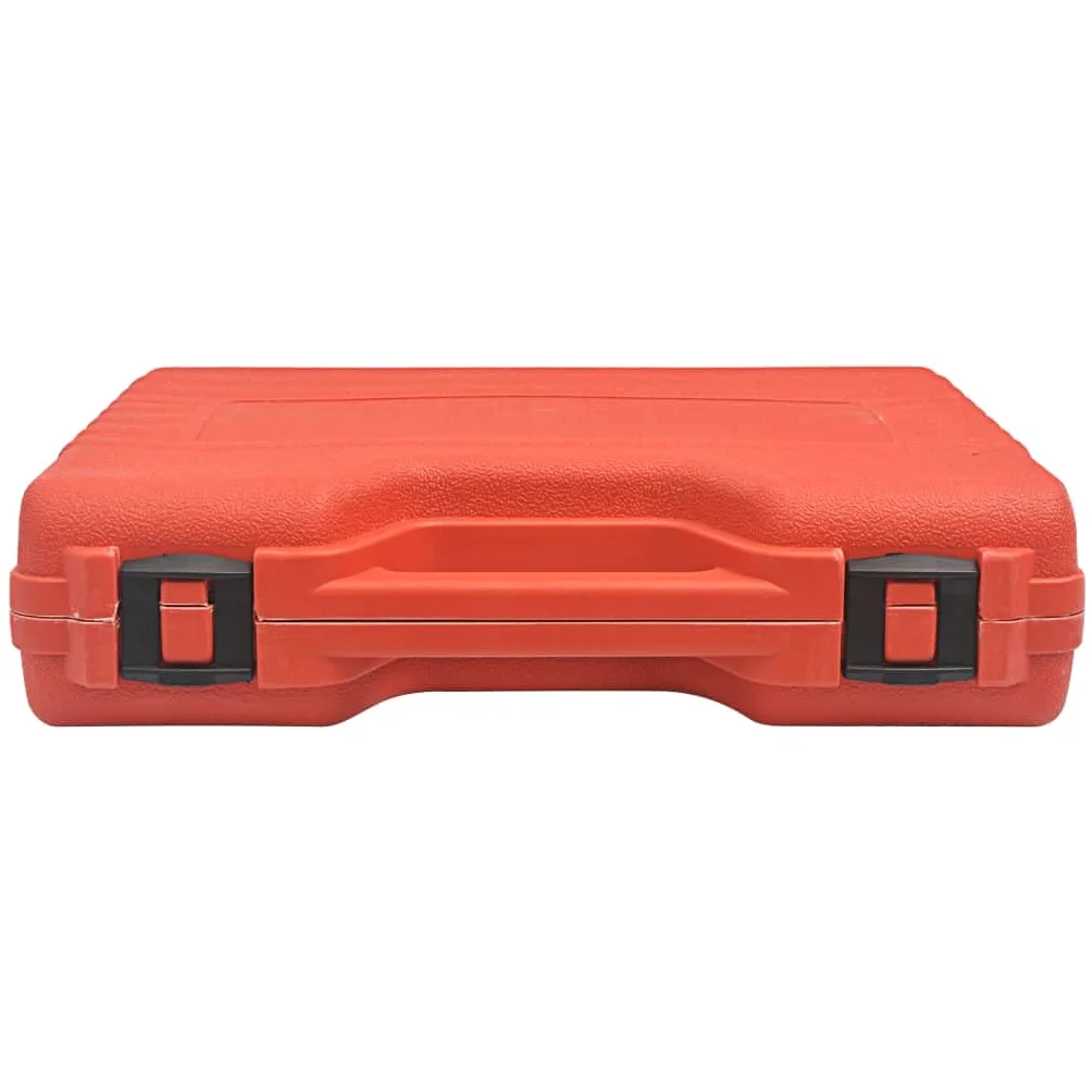 Kit de medidor de presión para inyección de combustible con manómetro, adaptador, manguera, maletín, para coche, camión, sistema de inyección de gasolina, 140 PSI, herramienta duradera