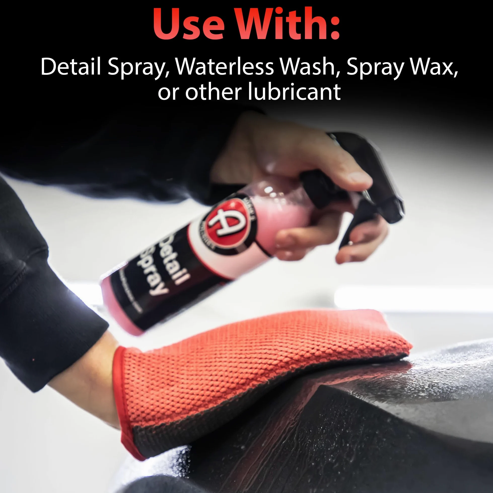 Bloomma Adam's Premium Clay Bar Mitt - Material de arcilla de grado medio - Easy Car Detailing Bar alternativa Quickly Removes Bonded Contamination to Your Paint, Glass, Wheels and More