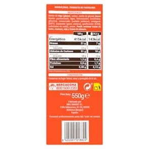 Hacendado Magdalenas Paquete 550 g Pack 2