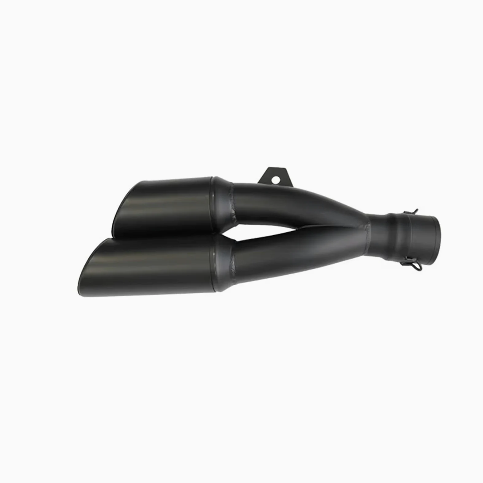 silencioso escape moto Para CBR650 Para R6 Para Z1000 Para NMAX155 | Para Z400 51mm Universal motocicleta doble abajo silenciador Escape tubo doble derecha izquierda Escape Moto(E)