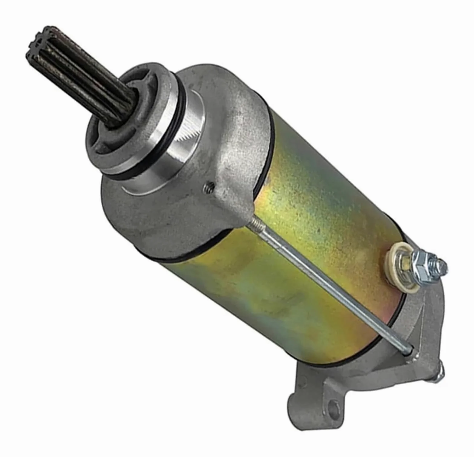 Motor Arranque Motocicleta para Scooters ATV De 4 Tiempos 50cc 150cc 200cc 250cc Go Kart Compatible con GY6 Motor De Arranque Relé Solenoide 19584