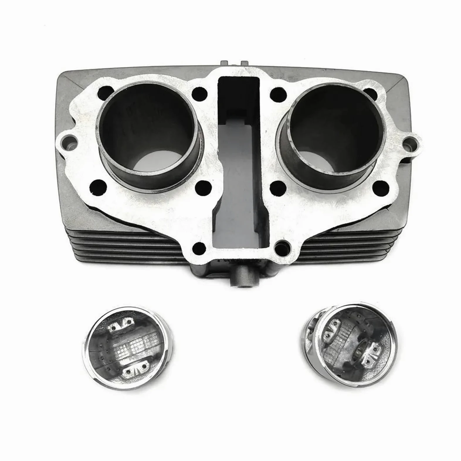 Kit De Cilindro Motor 44 Mm con Juego Aros Pistón para Motocicletas para CB125 T Twin CB125T CBT125