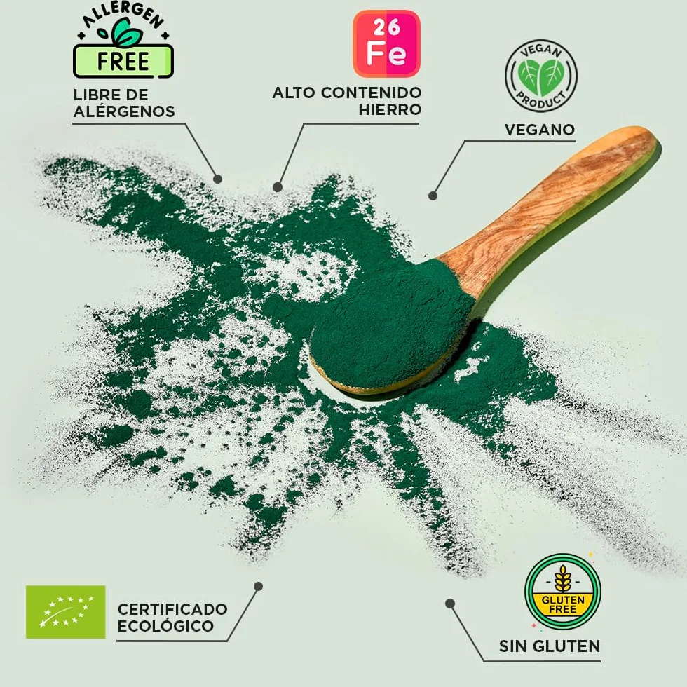 ALGA SPIRULINA BIO 150GR DOYPACK DRASANVI