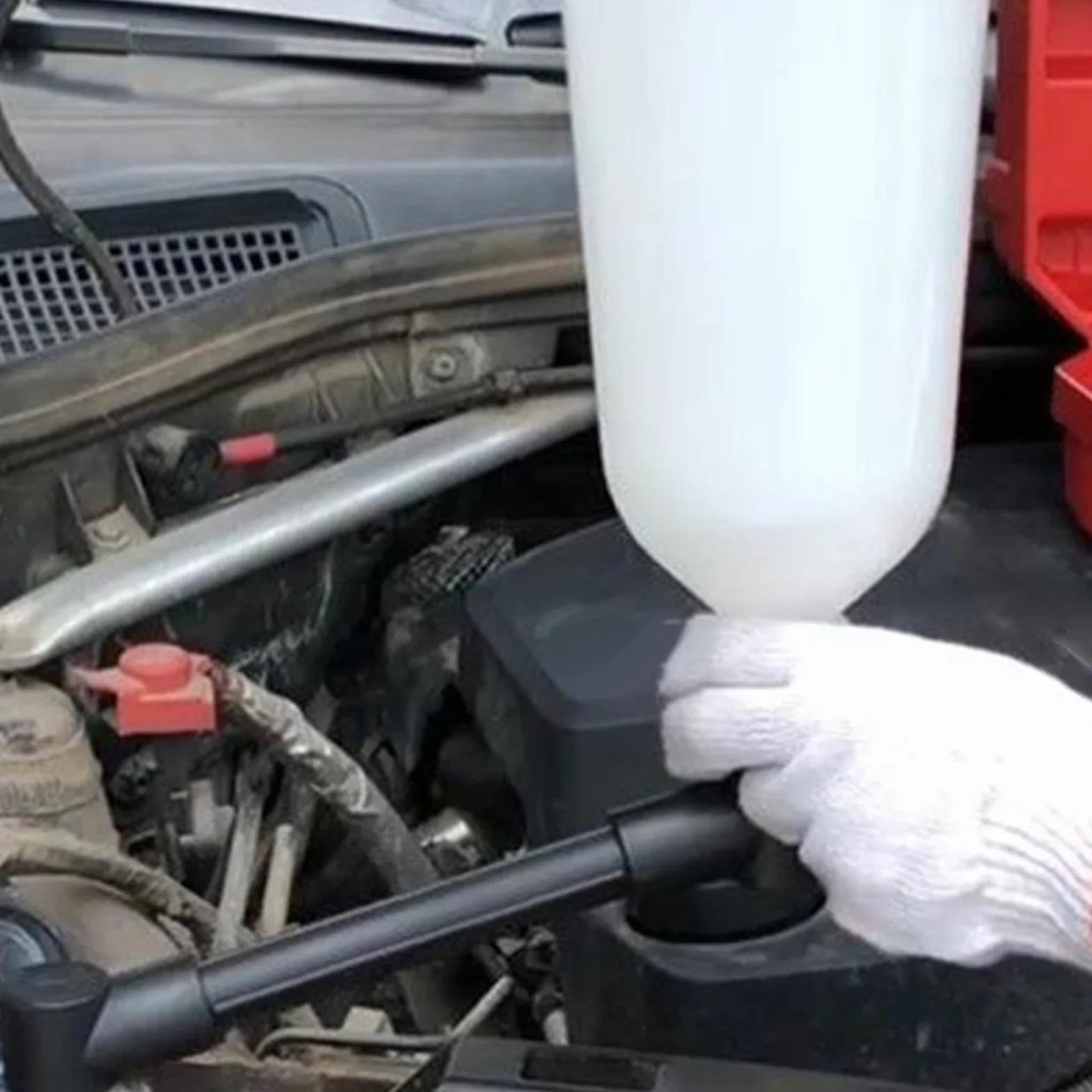 Embudos Automotrices 16 piezas juego de embudo con purga flexible, llenador | Kit De Embudo Purgador Del Radiador para coches, camiones, autocaravanas, lavado y reparación