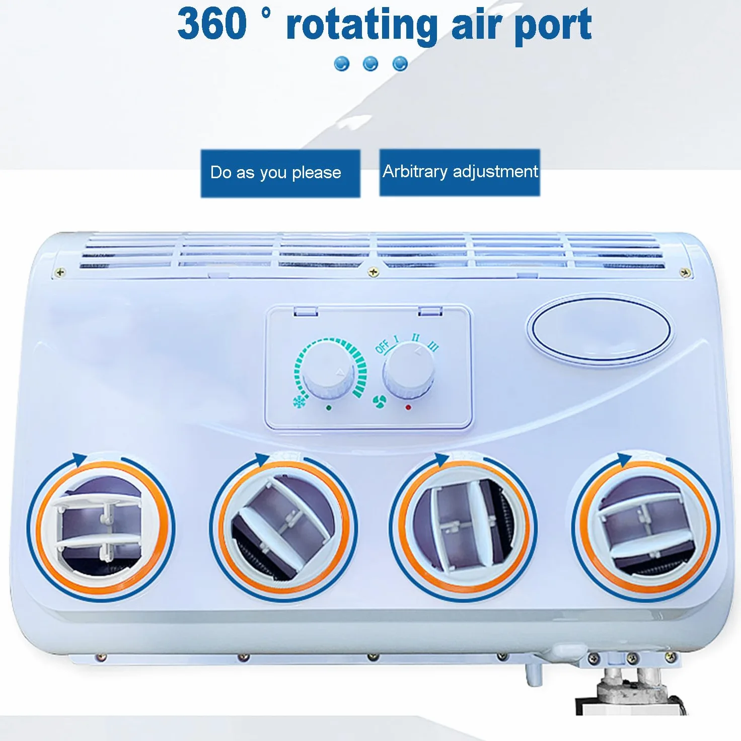 Aire acondicionado eléctrico 12 V CC para techo de caravana furgoneta