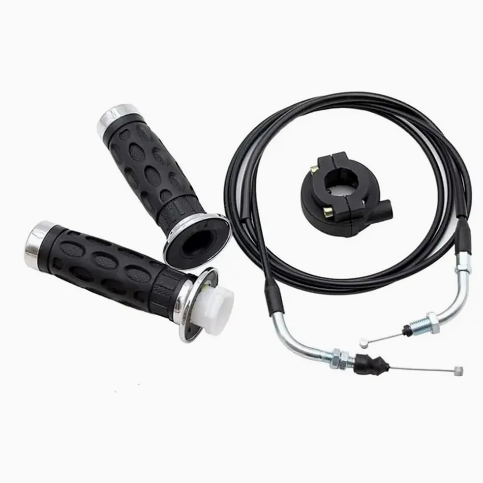 Juego de agarre giratorio acelerador Universal 3X con Cable Scooter 78 pulgadas para 50Cc 80Cc 125Cc 150Cc GY6