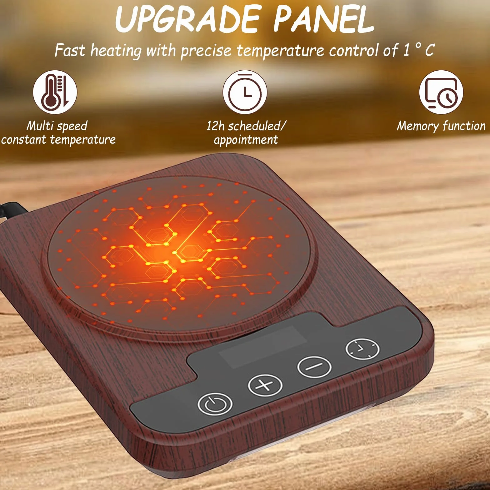 Calentador de masa madre, control 21-38℃, temporizador 12h, automático, para arrancador