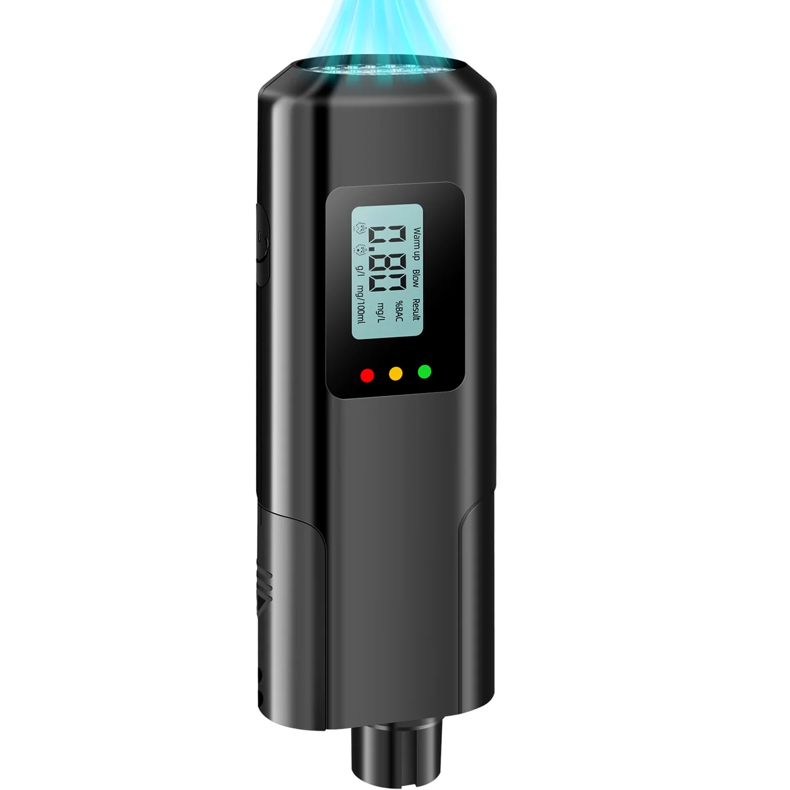 Alcolímetros Homologados DGT España – Alcoholímetro Portátil sin Contacto con Pantalla Digital LCD y Chip de Alta Sensibilidad