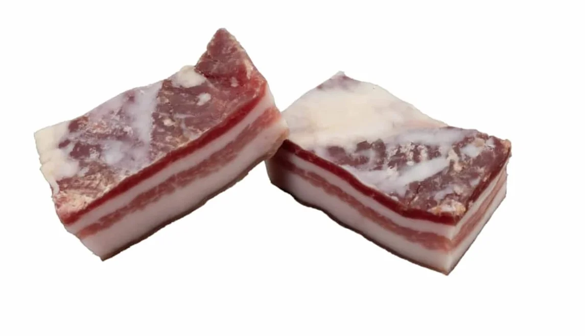 Panceta Curada Ibérica de Bellota – Pack de 2 Piezas 270g, Sabor Intenso y Jugoso