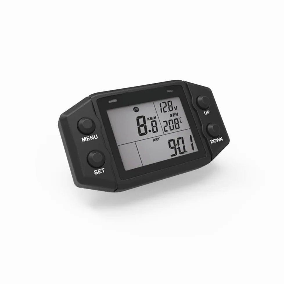 Velocímetro Digital Medidor velocidad, contador horas | Medidor velocidad, contador horas multifunción, tacómetro digital de motor autoalimentado con voltímetro, indicador de
