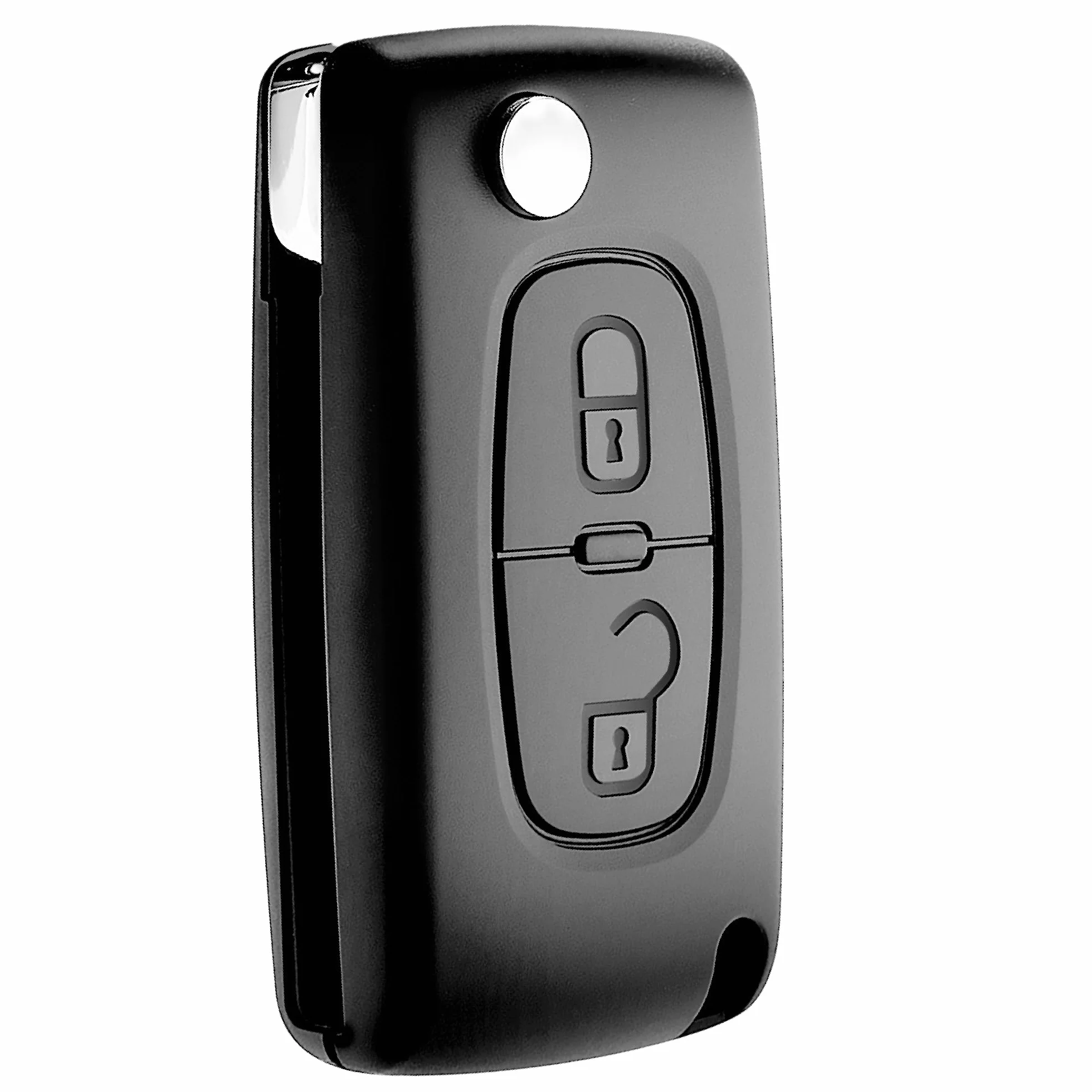 Funda Plip para Llaves Coche Mando a Distancia Compatible con Peugeot 207, 3008, 307, 308, Partner y Citroën C3, DS3, C4, Berlingo