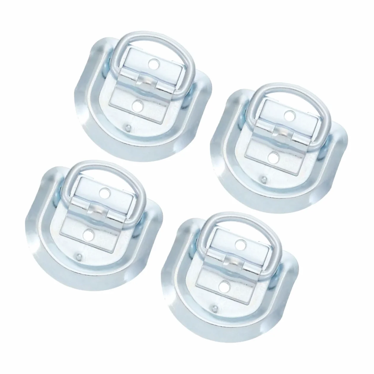 SOLUSTRE 12piezas Anclaje De Remolque d Tipo Para Fijar Anillos De Amarre Resistentes Para Trailers Camiones y Equipos