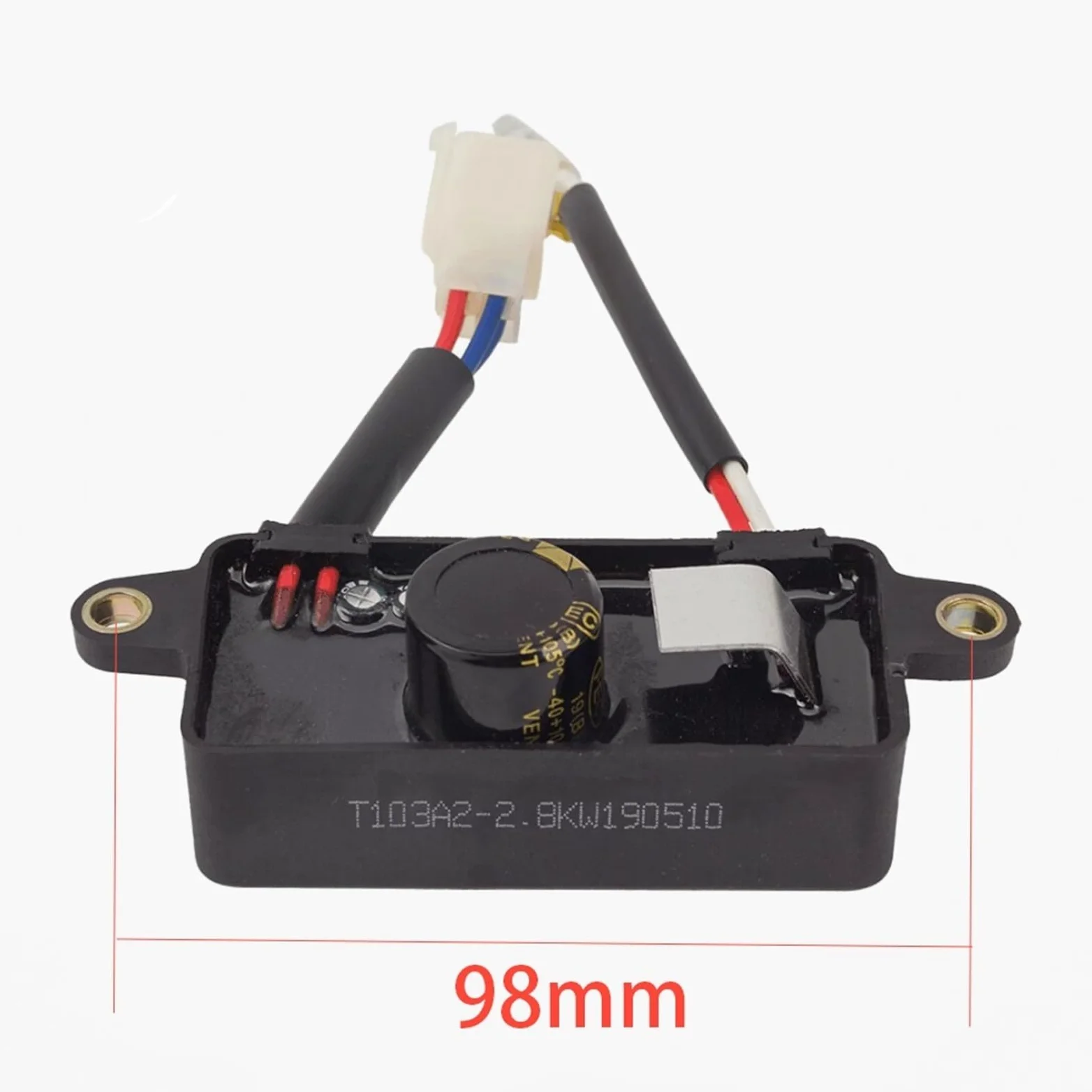 Estabilizador y regulador de voltaje automático monofásico, 2kw, 2,5kw, 8kw, 3kw, AVR, 220V, for generadores pequeños GX160, 1 Uds(3KW AVR)