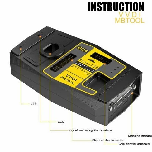 X-horse VVDI MB Tool V5.1.6, compatible con programador de llaves Benz