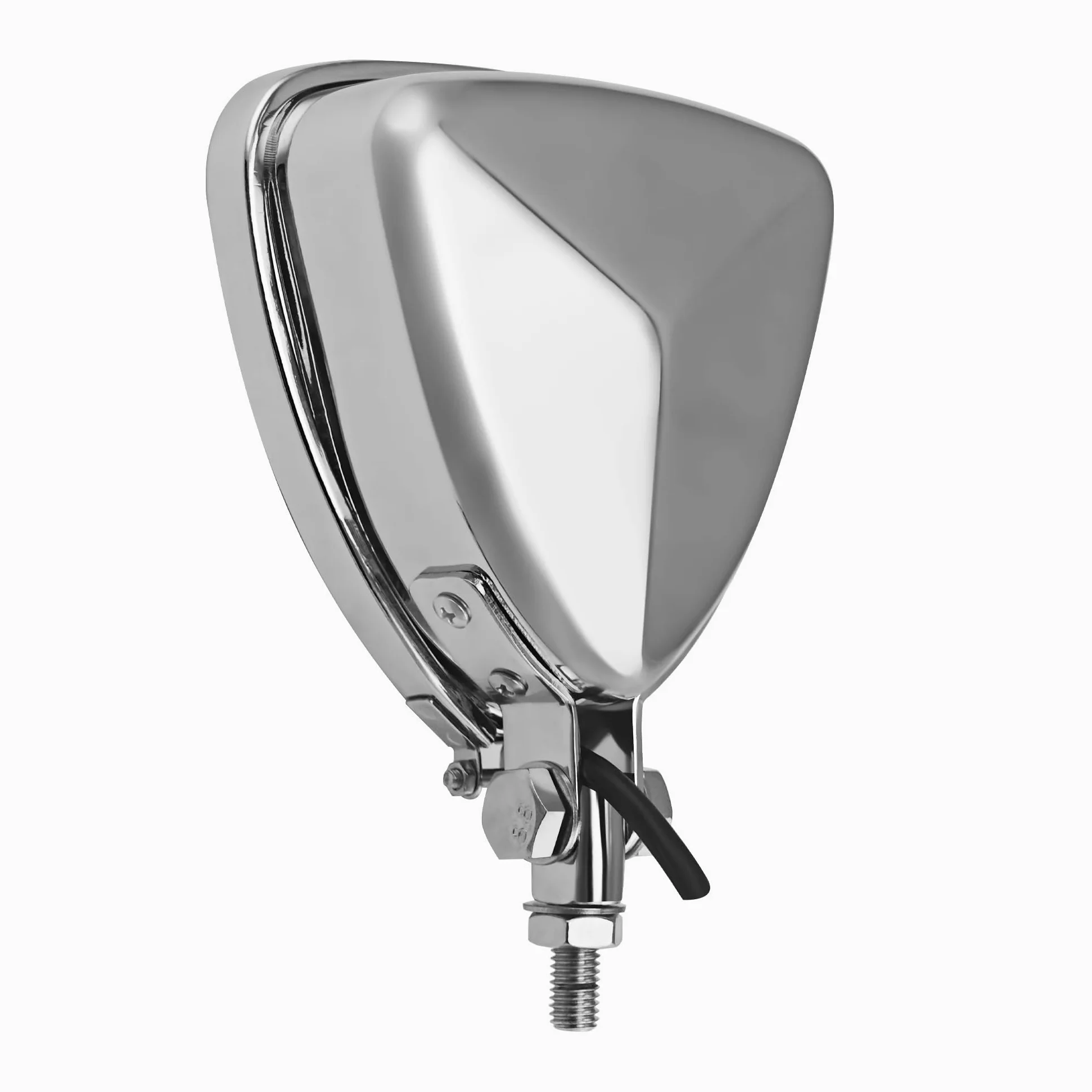 Faro Led Moto Soporte De Conexión Para Luz Triangular Doble Para Touring Cafe Racer, Chopper Y Bobber