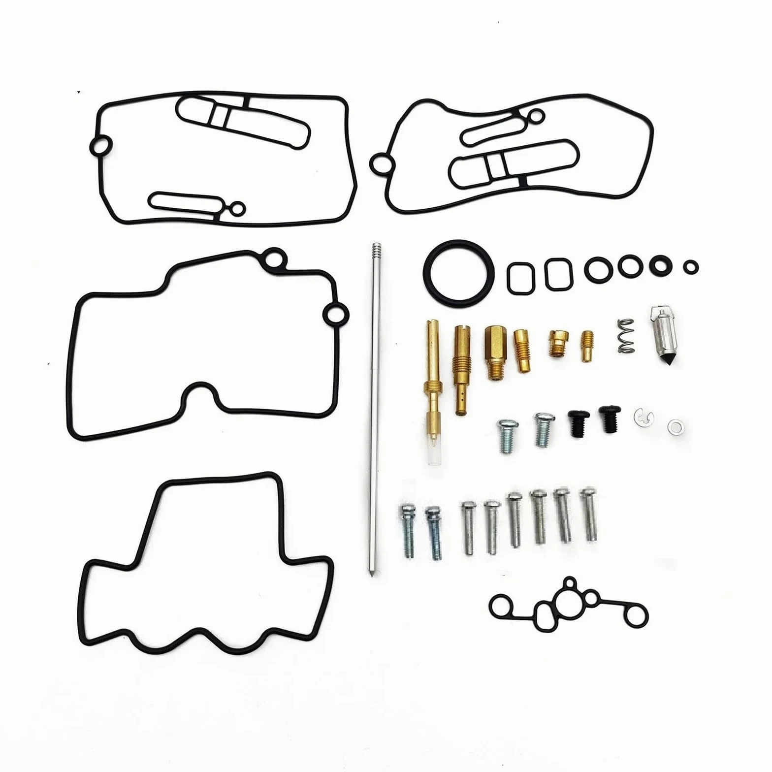 Kit De Reparación Carburador Motocicleta para CRF150R, CRF250R, CRF450R, TRX450ER CRF250X. Incluye Junta Válvula Aguja Herramientas De Riparazione Carburador(6 Juegos)