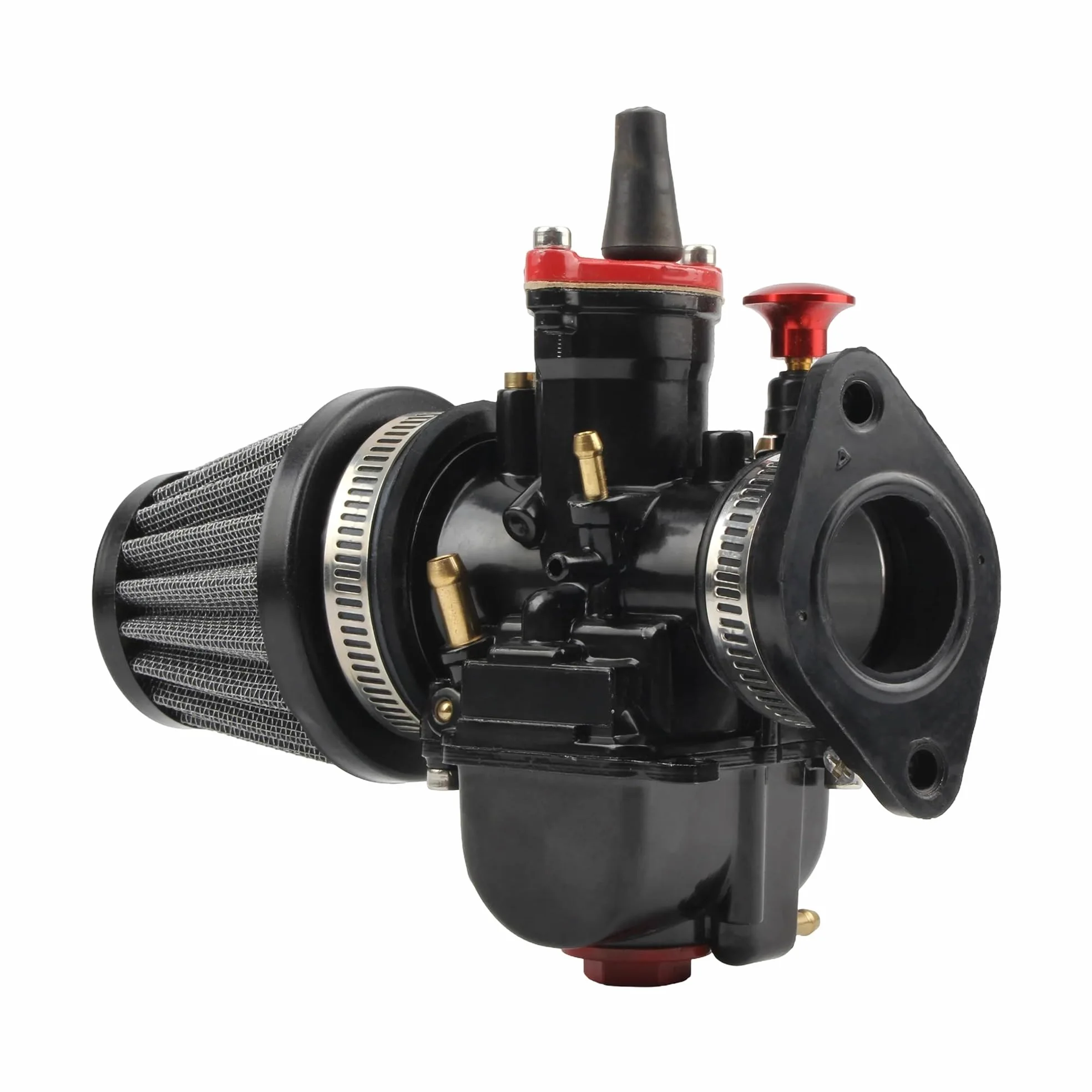 Motosierra Carburador Juego De Carburador Motocicleta Para PWK 28 30 Con Filtro Aire Admisión Power Jet Piezas Moto Cross Accesorios Colector Motocross