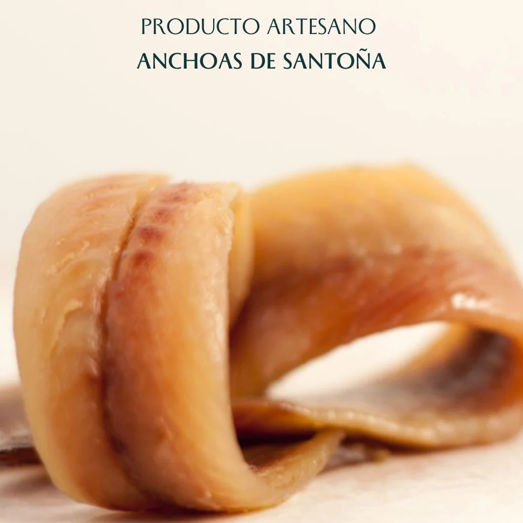 CANTABRICO GOURMET Anchoas de Santoña en Aceite 36-46 Filetes Artesanales Premium 200gr