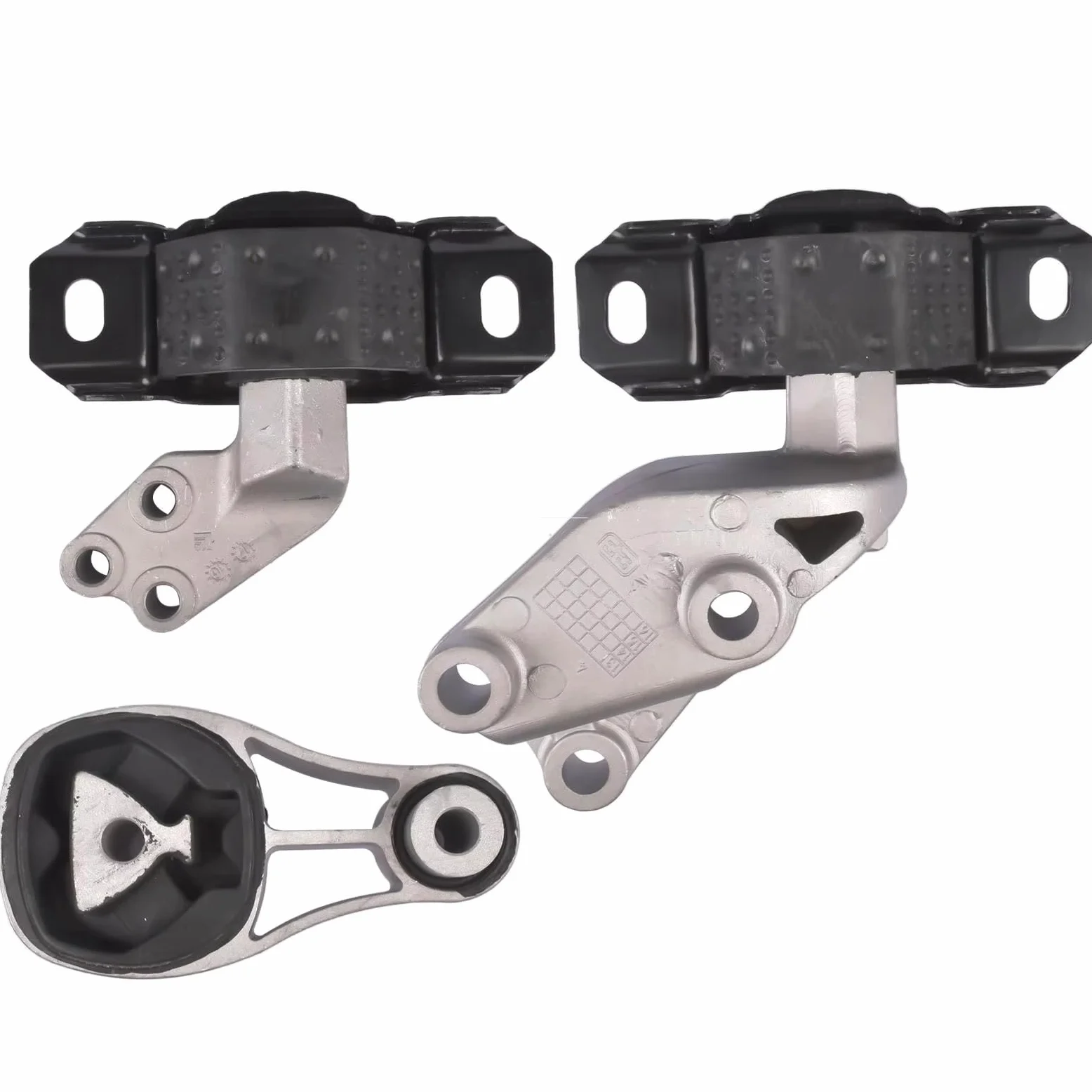 Coche Compatible con Smart Para Fortwo 451 1.0L L3 2008-2015 1322200048 1322200148 Juego de 3 soportes de motor y transmisión