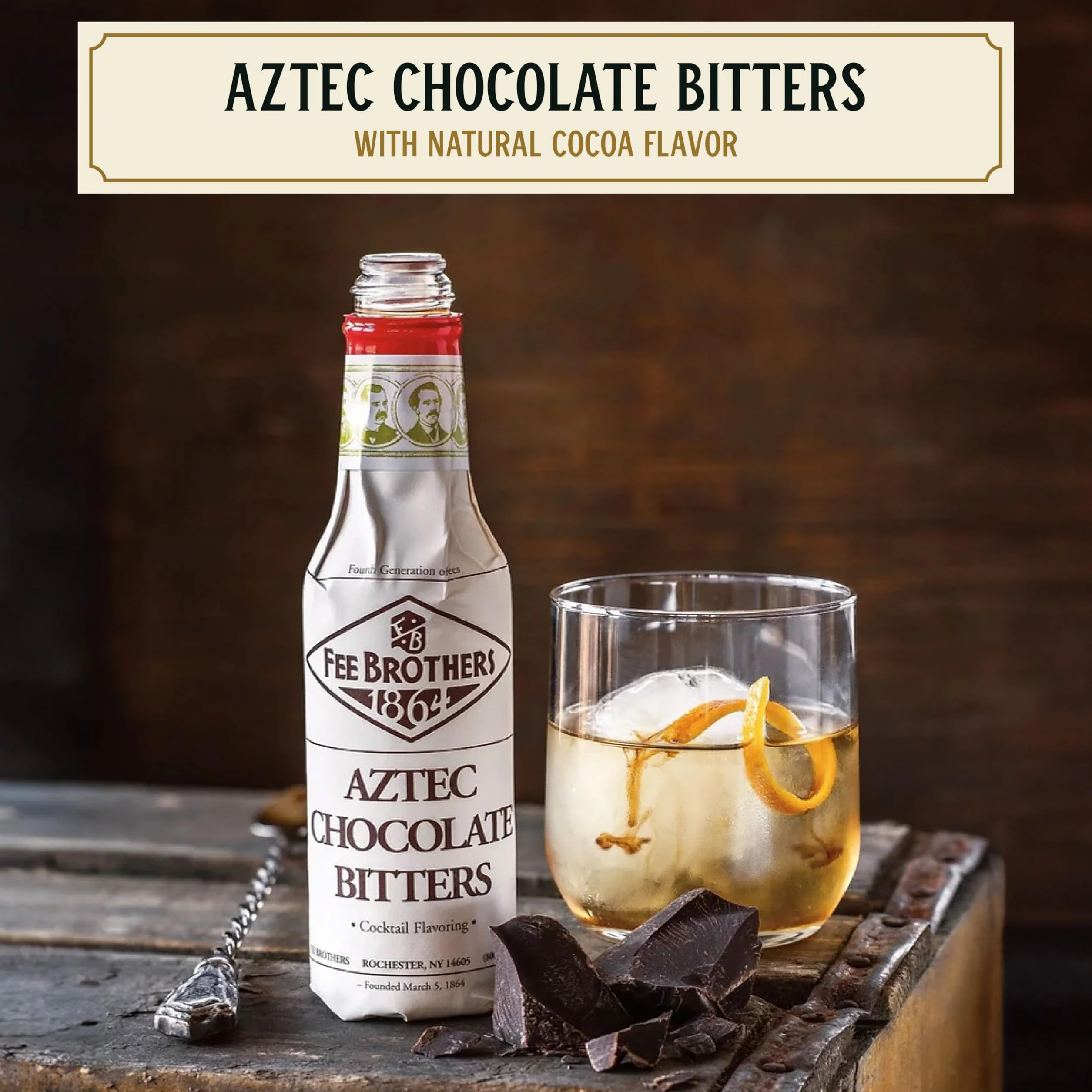 Fee Brothers Bitter Aztec Chocolate 150 ml