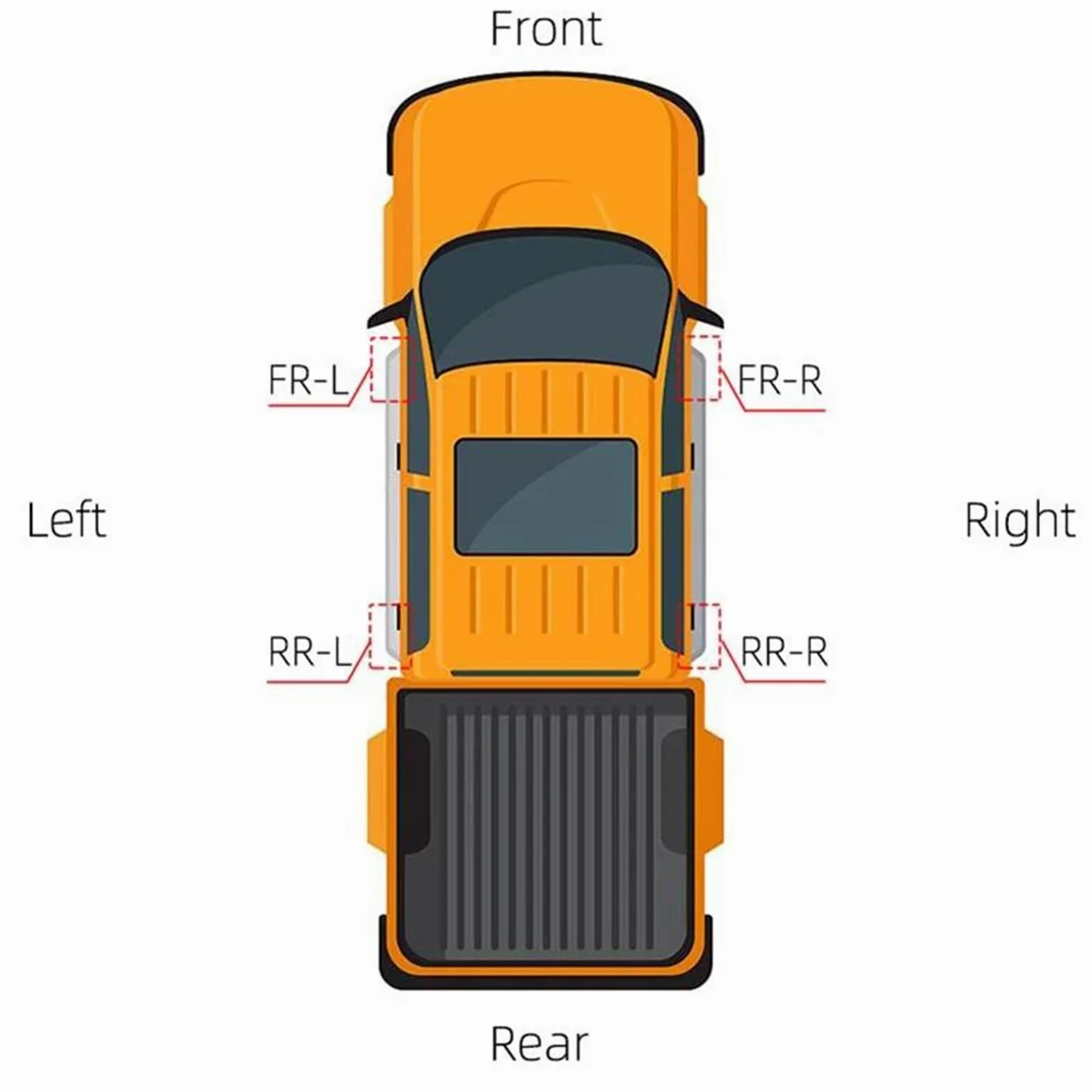 Faldón Lateral Tapa Extremo Estribo Lateral Puerta para Isuzu para MU-X para MUX 2015-2018 2019 2020 2021 2022 Tapa Tapón Extremo/Superior Estribo Coche Faldas Laterales Coche(Whole Kit 4pcs)