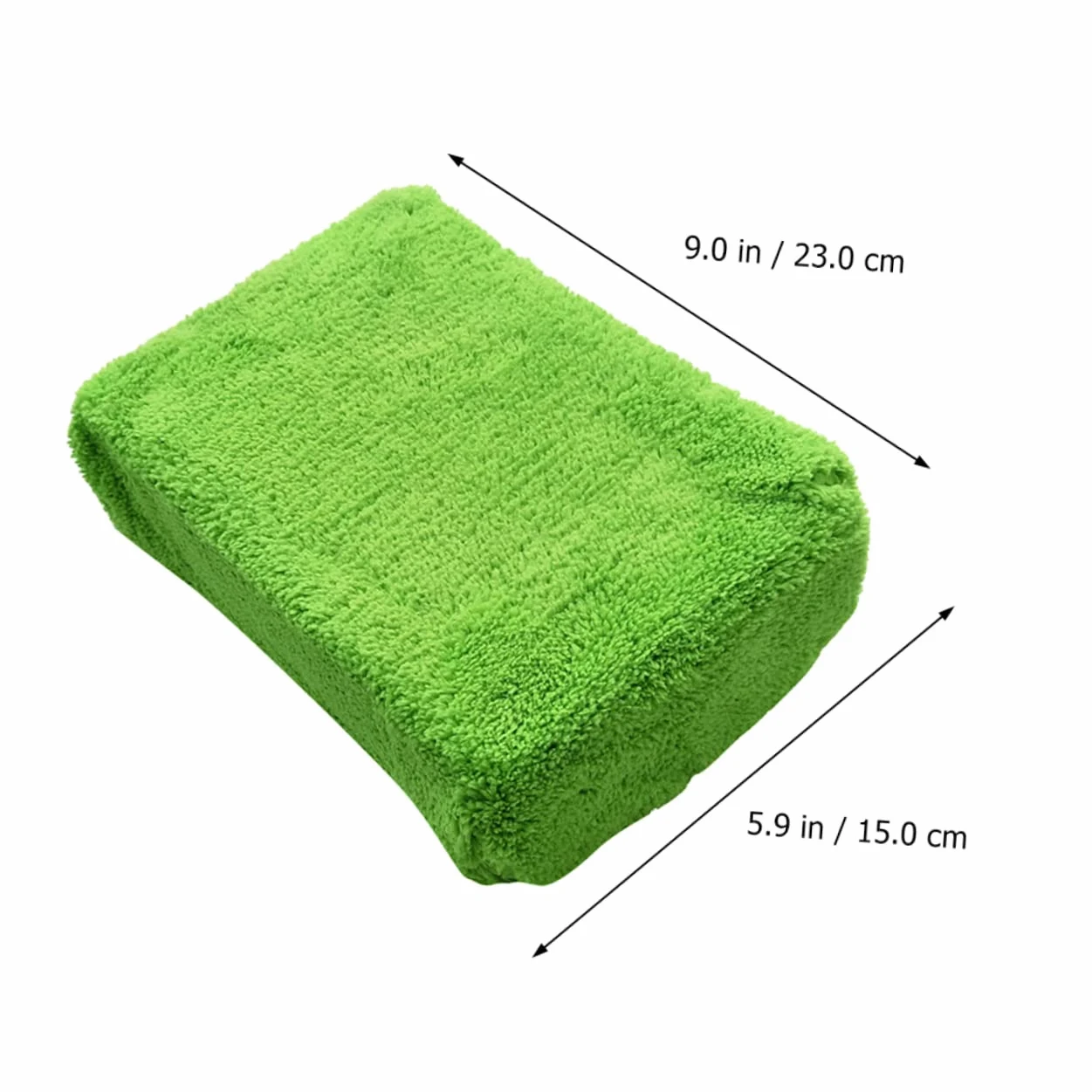 Ciieeo 2 Series Esponja De Limpieza para Esponja Absorbente De Microfibra para Lavado De Automóviles para Superficies Secado Rayones Color Aleatorio Color 2 Piezas*2