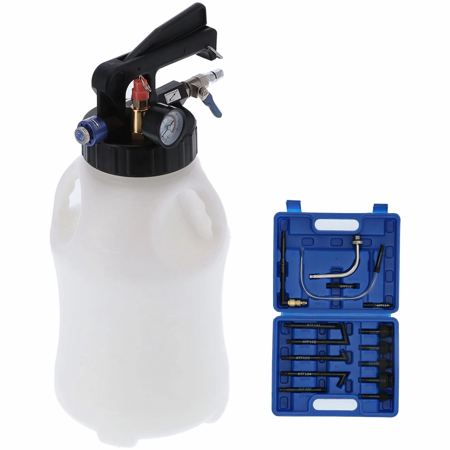 Llenado De Aceite De Transmisión, Dispensador De Aceite De Transmisión Automática Neumática 6L Llenado De Aceite De Motor Cambio De Fluido Herramienta De Recarga