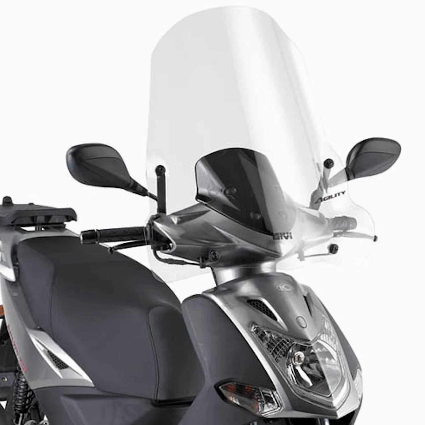 givi 440a parabrisas compatible con kymco agility 50-125-150-200 r16 2008 2009 2010 2011 2012 2013 mototopgun