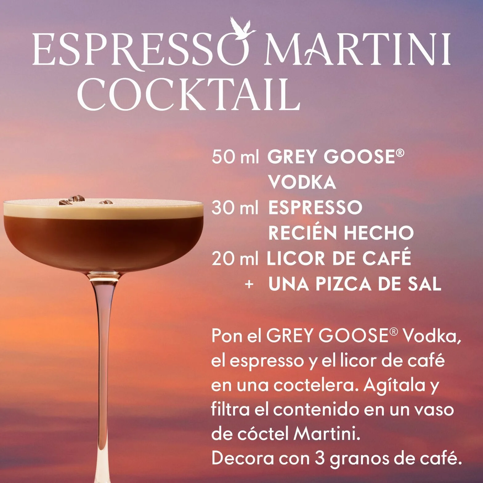 GREY GOOSE Vodka Prémium Francés 40% vol. 70 cl 700 ml
