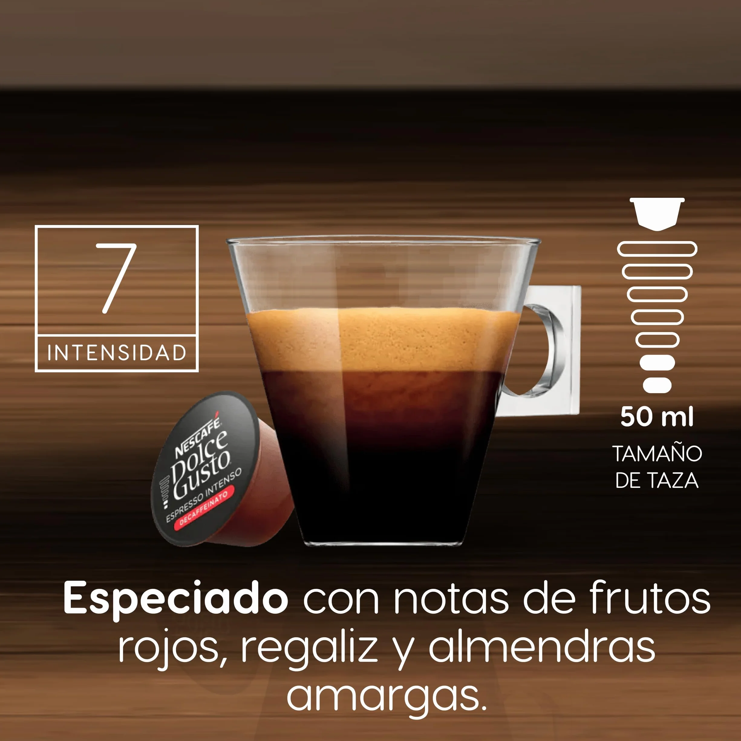 NESCAFÉ Dolce Gusto Espresso Intenso Descafeinado Kapsułki 90 Sztuk (3x30) Oryginalne