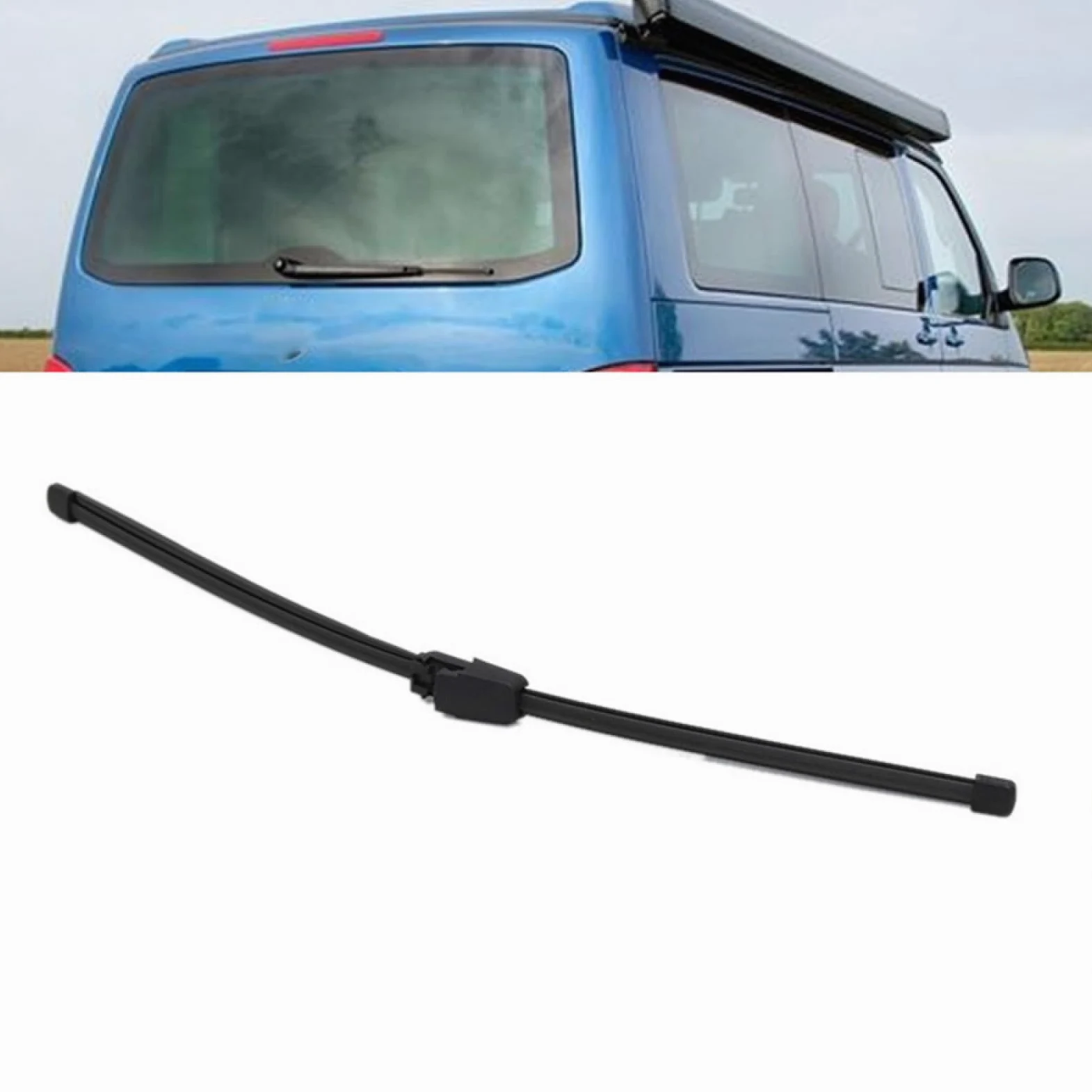Escobilla limpiaparabrisas para VW Caravelle California Multivan Transporter T5 2003-2015, escobilla limpiaparabrisas trasera de 16"